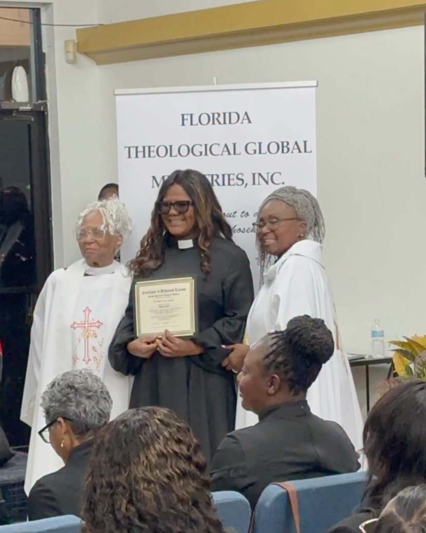 Ordination ceremony at Holy Ghost Pentecostal Church